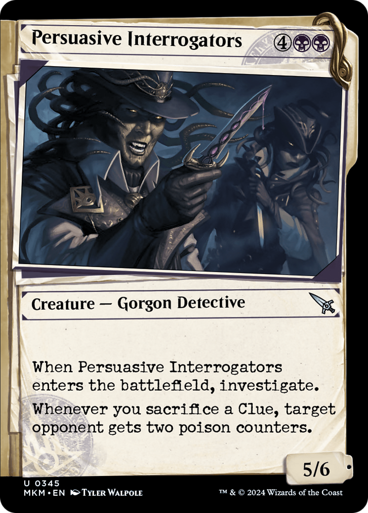Persuasive Interrogators (Showcase) [Murders at Karlov Manor] | Deep Dive Games St. Marys