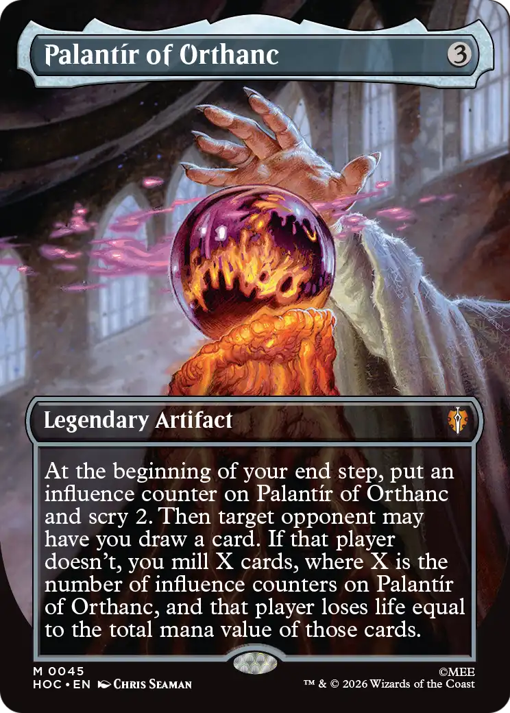 Palantir of Orthanc (Borderless) [The Hobbit: Eternal-Legal] | Deep Dive Games St. Marys