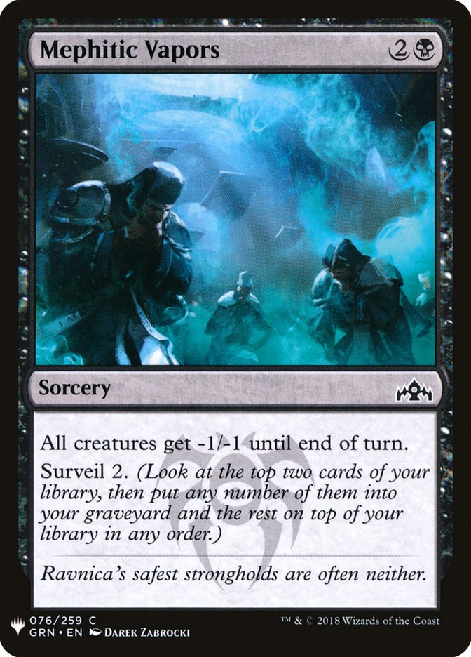 Mephitic Vapors [Mystery Booster] | Deep Dive Games St. Marys