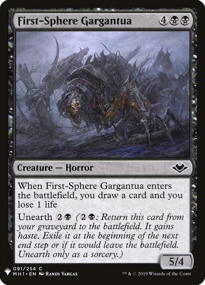 First-Sphere Gargantua [Mystery Booster] | Deep Dive Games St. Marys
