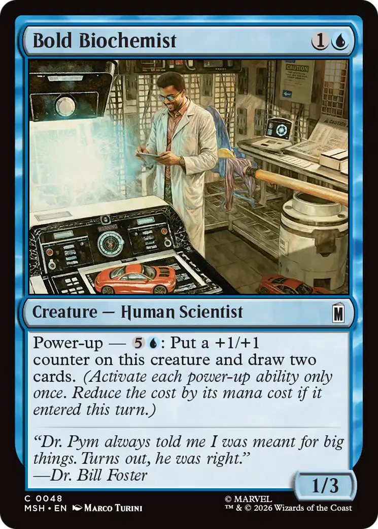 Bold Biochemist [Marvel Super Heroes] | Deep Dive Games St. Marys