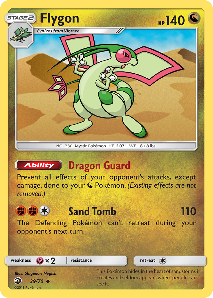 Flygon (39/70) [Sun & Moon: Dragon Majesty] | Deep Dive Games St. Marys