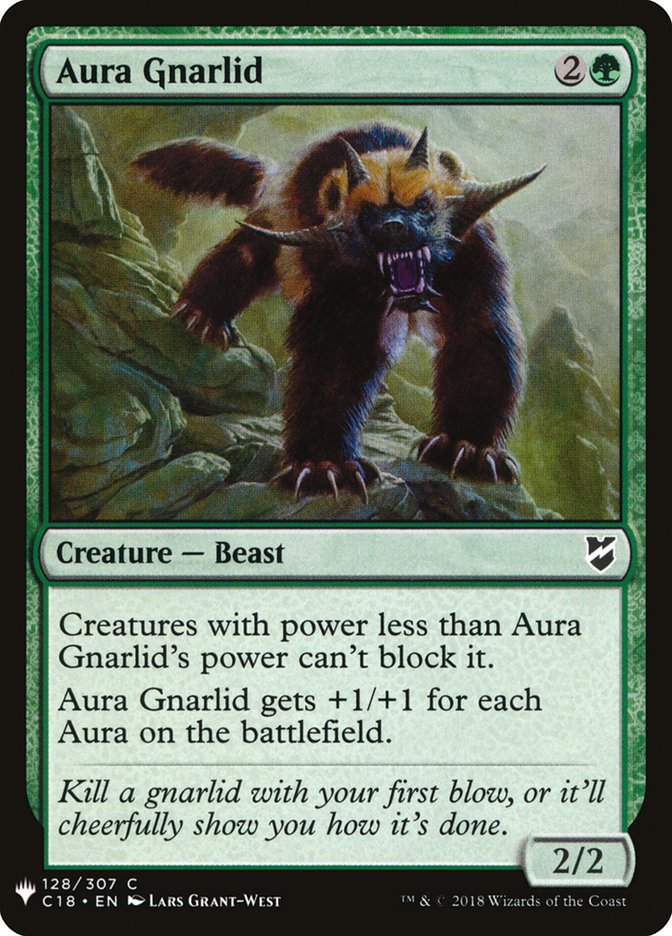 Aura Gnarlid [Mystery Booster] | Deep Dive Games St. Marys