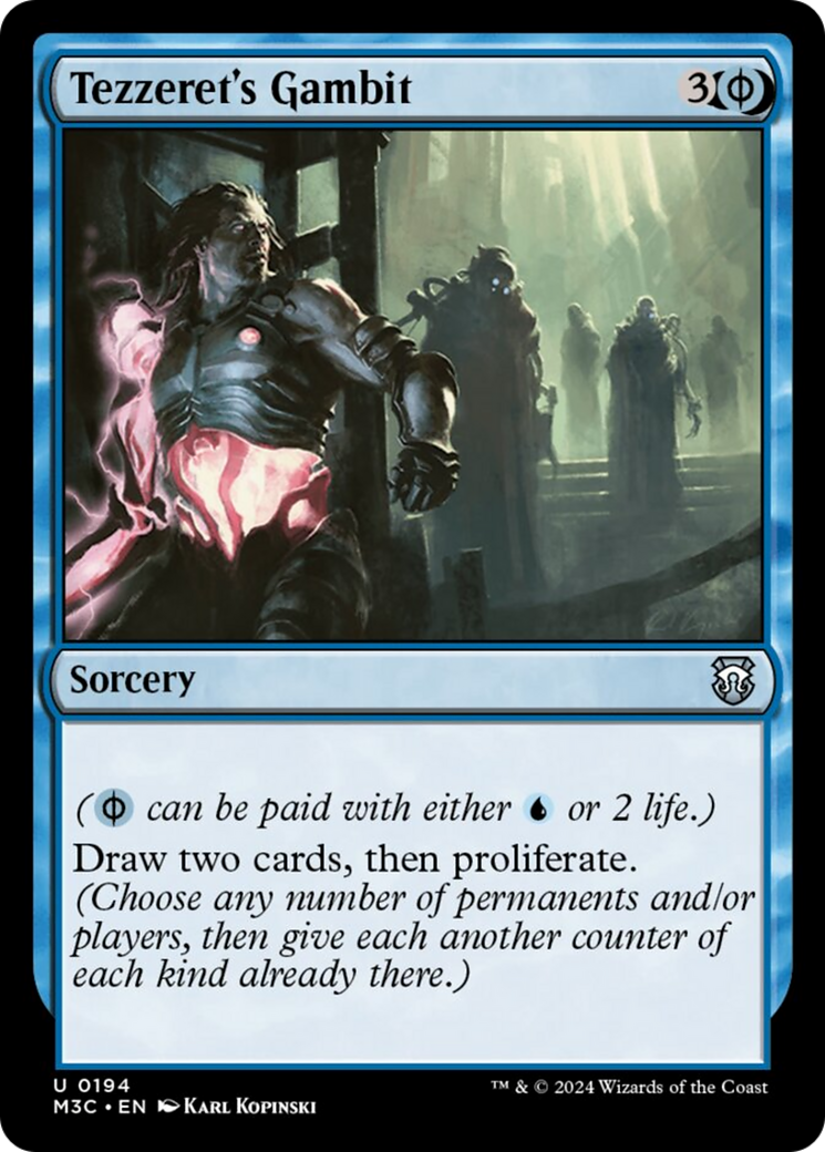 Tezzeret's Gambit [Modern Horizons 3 Commander] | Deep Dive Games St. Marys
