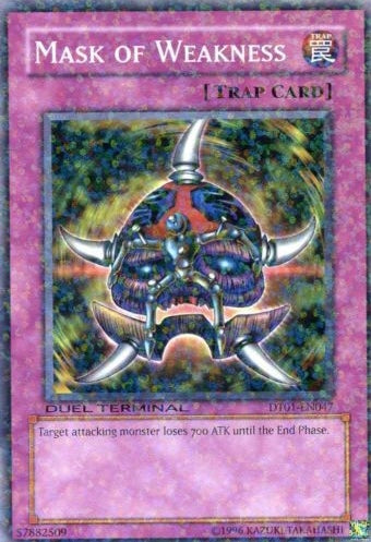 Mask of Weakness [DT01-EN047] Common | Deep Dive Games St. Marys