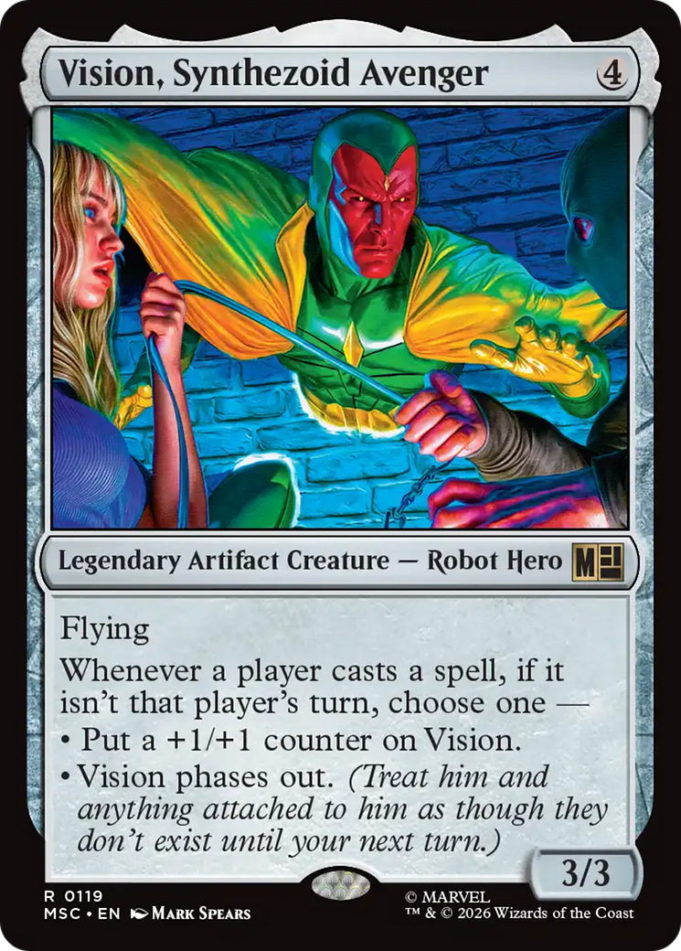 Vision, Synthezoid Avenger [Marvel Super Heroes Commander] | Deep Dive Games St. Marys