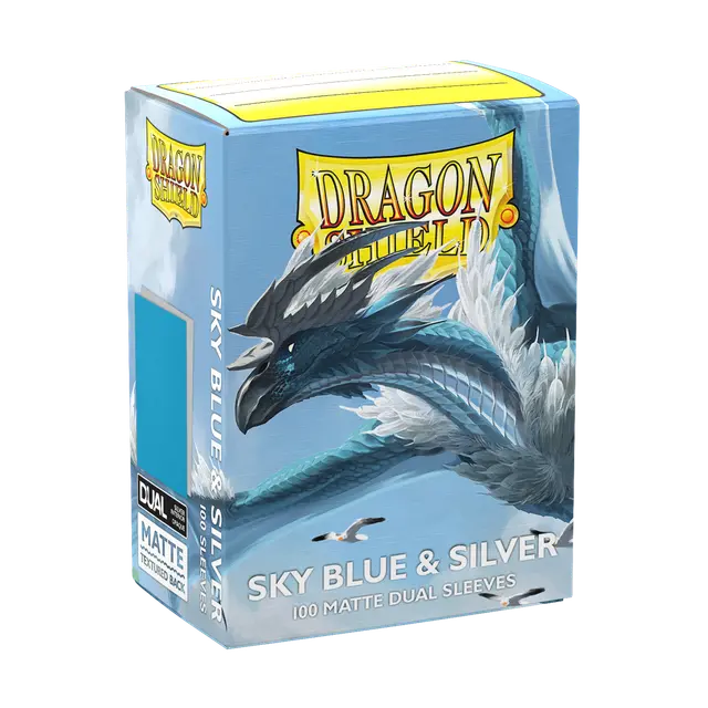 Dragon Shield: Sky Blue and Silver | Deep Dive Games St. Marys