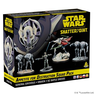 Hover to zoom | Click to enlarge Star Wars: Shatterpoint - Appetite for Destruction Squad Pack | Deep Dive Games St. Marys
