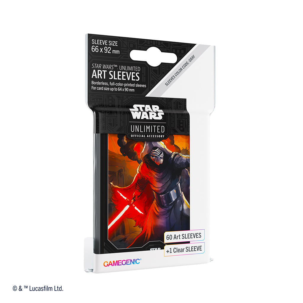 Star Wars Unlimited Art Sleeves: Kylo Ren | Deep Dive Games St. Marys