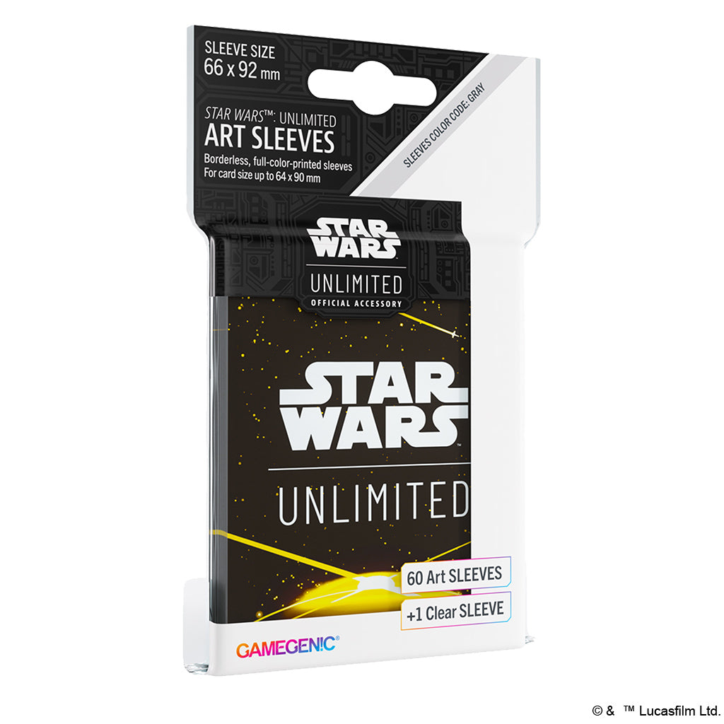 Star Wars Unlimited Art Sleeves: Yellow | Deep Dive Games St. Marys