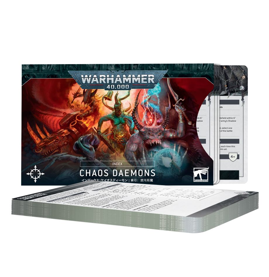 Warhammer 40k Index: Chaos Daemons | Deep Dive Games St. Marys