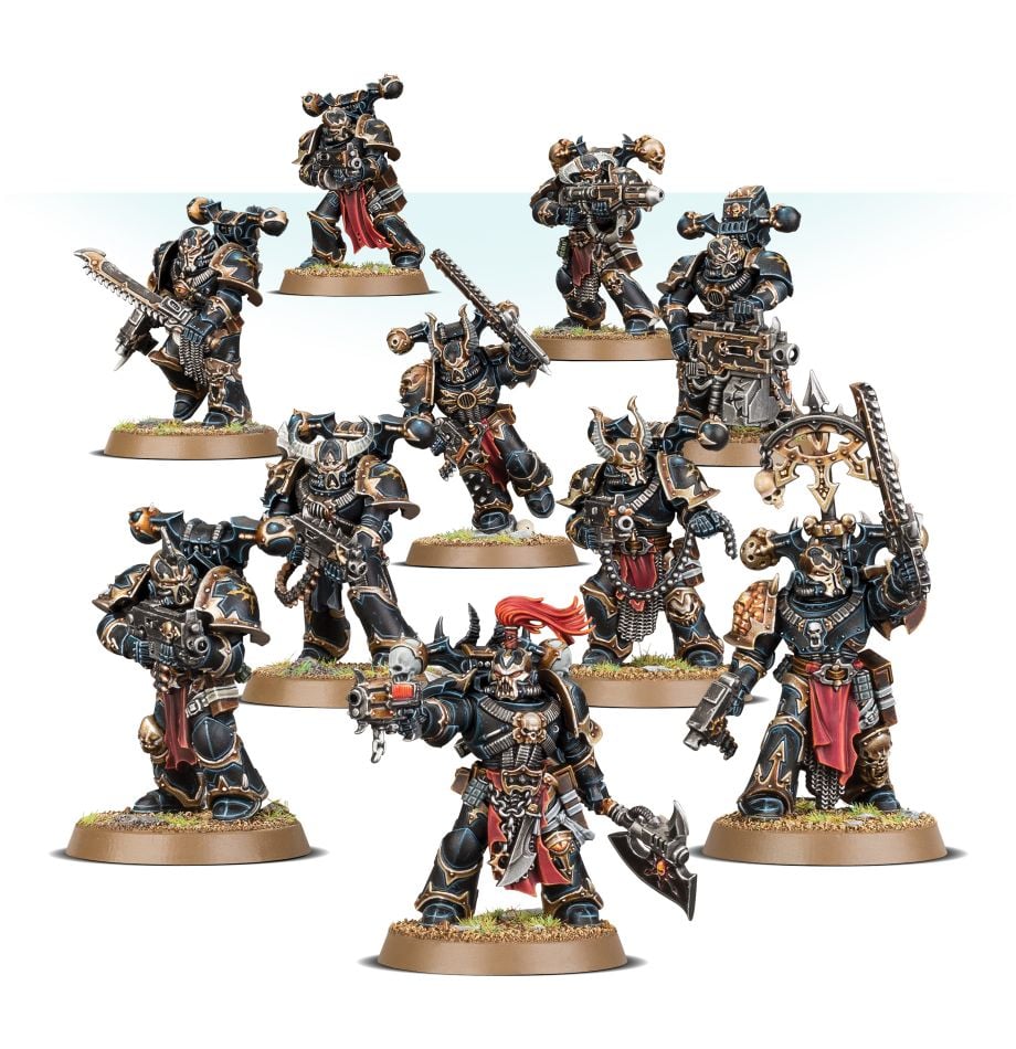 Warhammer 40k Chaos Space Marines Legionaries | Deep Dive Games St. Marys