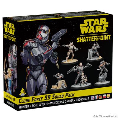 Star Wars: Shatterpoint – Clone Force 99 Squad Pack | Deep Dive Games St. Marys