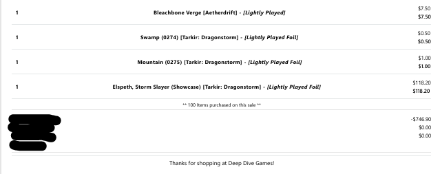 Edgar Markov Deck | Deep Dive Games St. Marys