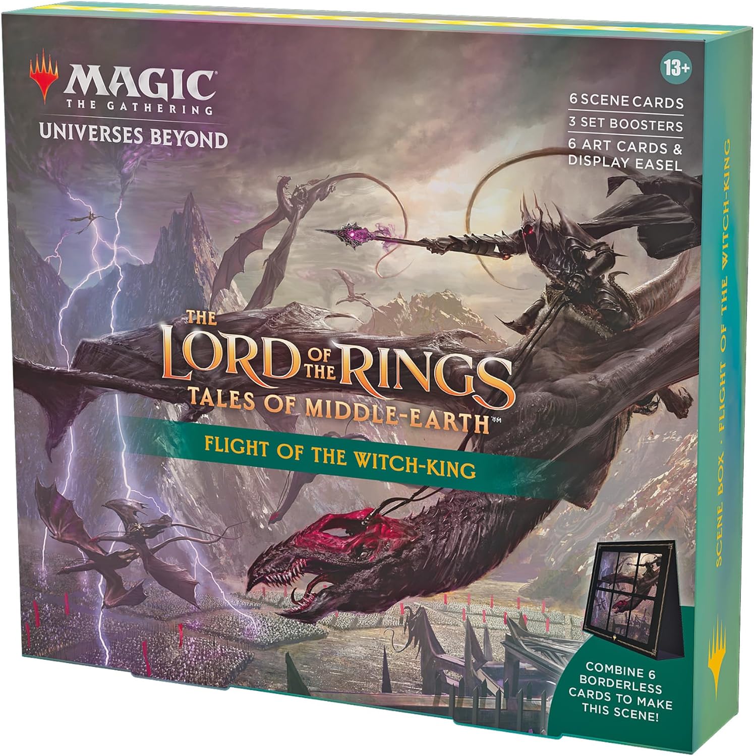 Magic: The Gathering - Lord of the Rings: Tales of Middle-earth Scene Box: Flight of the Witch-King | Deep Dive Games St. Marys