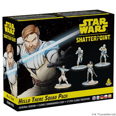 Star Wars: Shatterpoint - Hello There: General Obi-Wan Kenobi Squad Pack | Deep Dive Games St. Marys