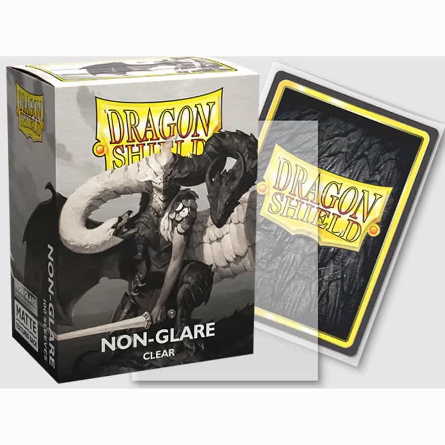 Dragon Shield Matte Clear Non-Glare | Deep Dive Games St. Marys