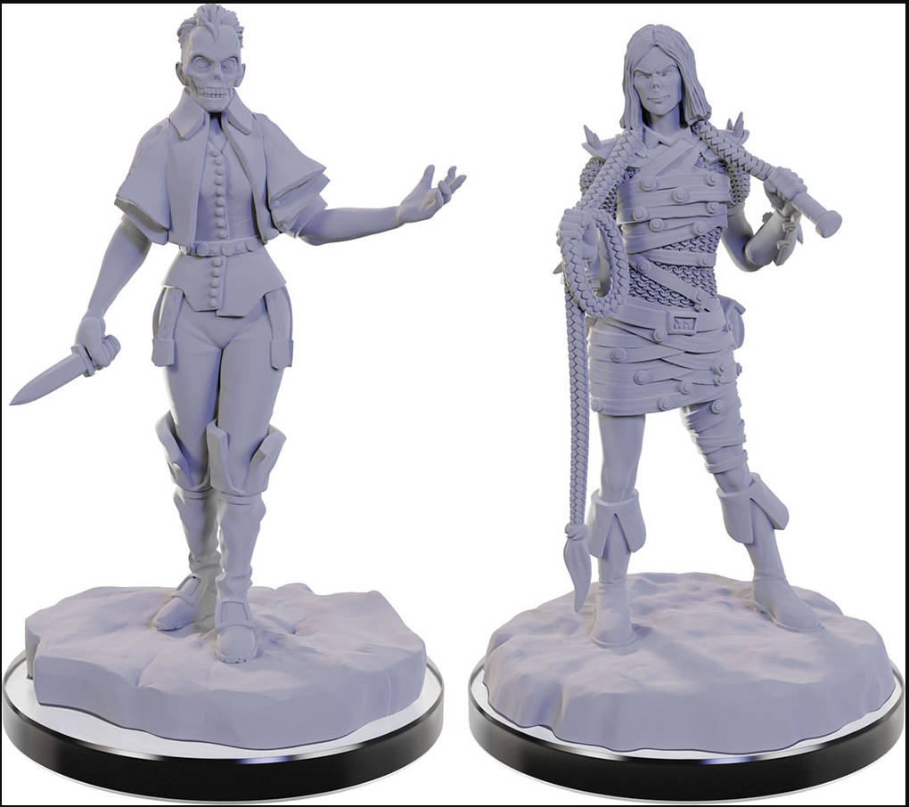 Deep Cuts Unpainted Miniatures: W22 Urdefhan Lasher & Death Scout | Deep Dive Games St. Marys