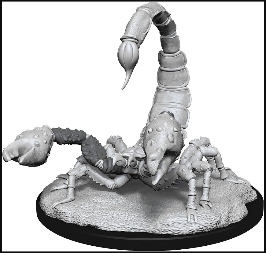 Deep Cuts Unpainted Miniatures: W13 Giant Scorpion | Deep Dive Games St. Marys