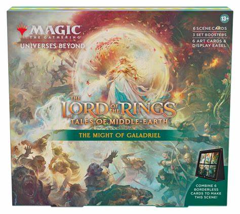 Magic: The Gathering - Lord of the Rings: Tales of Middle-earth Scene Box: The Might of Galadriel | Deep Dive Games St. Marys