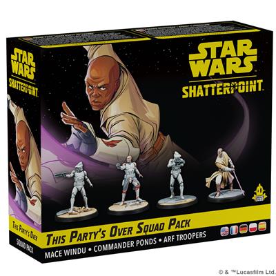 Star Wars: Shatterpoint - This Party's Over: Mace Windu Squad Pack | Deep Dive Games St. Marys