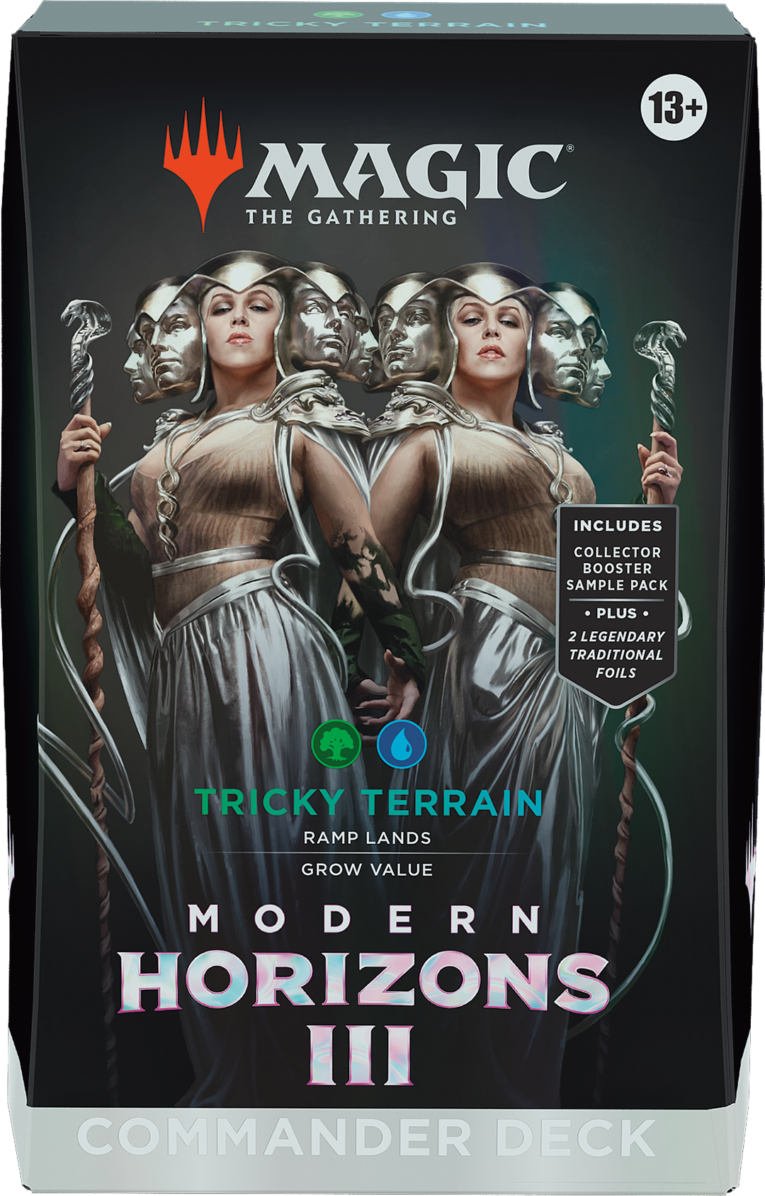 Modern Horizons 3 Commander Deck: Tricky Terrain | Deep Dive Games St. Marys