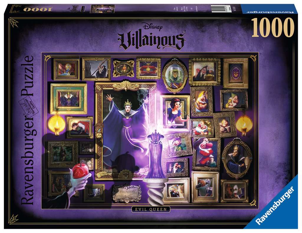 Villainous: Evil Queen 1000 Piece Puzzle | Deep Dive Games St. Marys