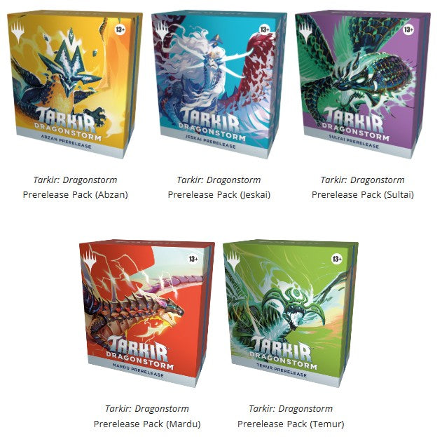 Tarkir: Dragonstorm Prerelease Pack | Deep Dive Games St. Marys