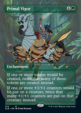 Primal Vigor (Borderless) [Secret Lair Drop Series] | Deep Dive Games St. Marys