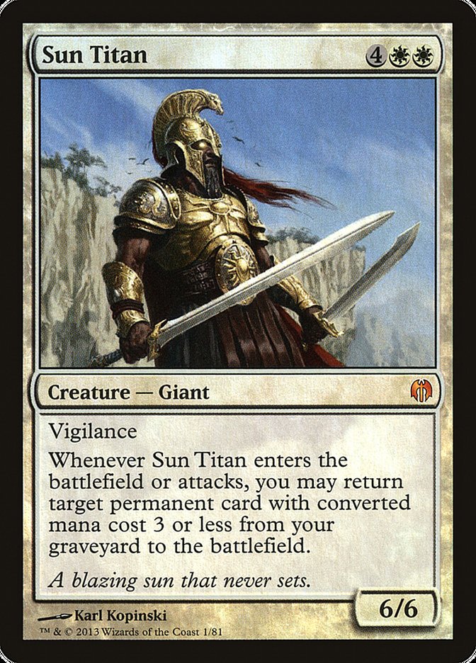 Sun Titan [Duel Decks: Heroes vs. Monsters] | Deep Dive Games St. Marys