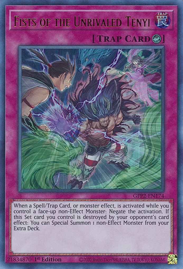 Fists of the Unrivaled Tenyi [GFP2-EN174] Ultra Rare | Deep Dive Games St. Marys