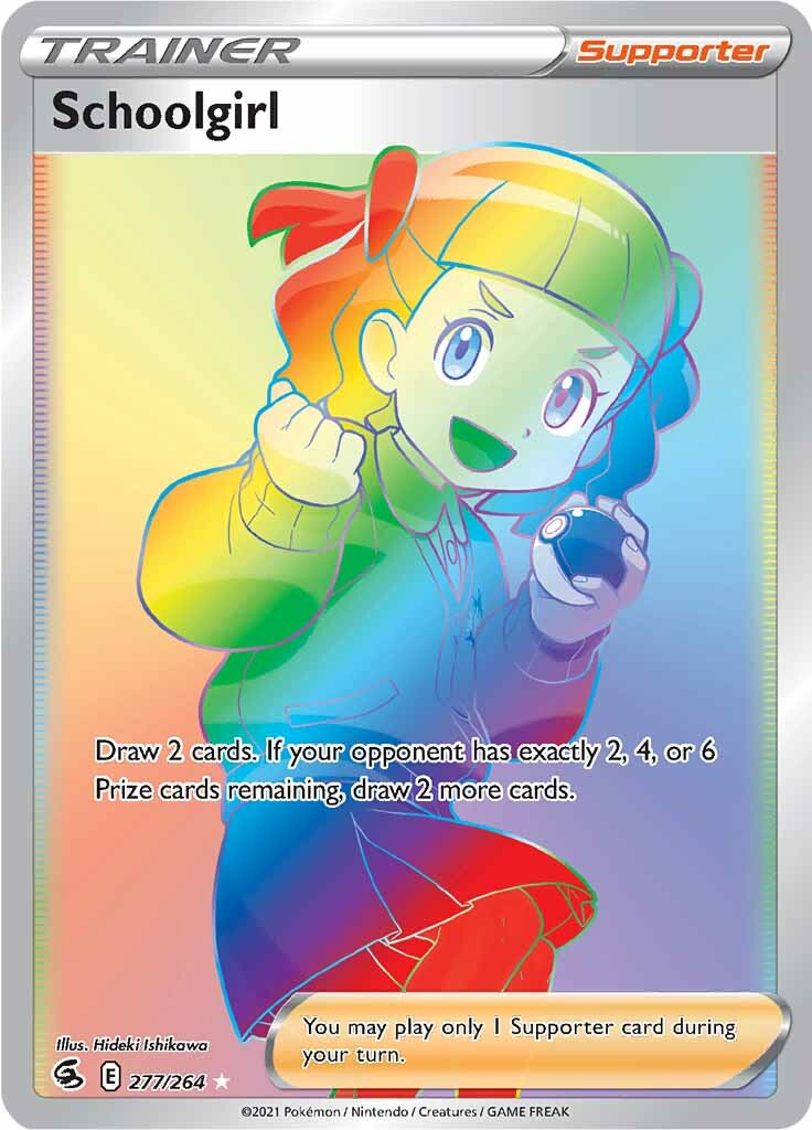 Schoolgirl (277/264) [Sword & Shield: Fusion Strike] | Deep Dive Games St. Marys