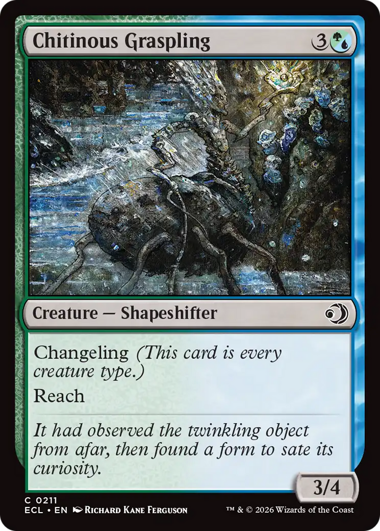 Chitinous Graspling [Lorwyn Eclipsed] | Deep Dive Games St. Marys