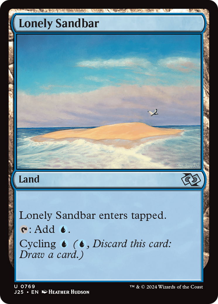 Lonely Sandbar [Foundations Jumpstart] | Deep Dive Games St. Marys