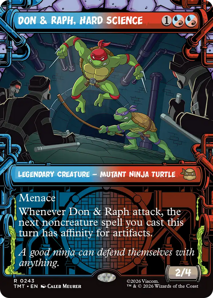 Don & Raph, Hard Science (Showcase) [Teenage Mutant Ninja Turtles] | Deep Dive Games St. Marys