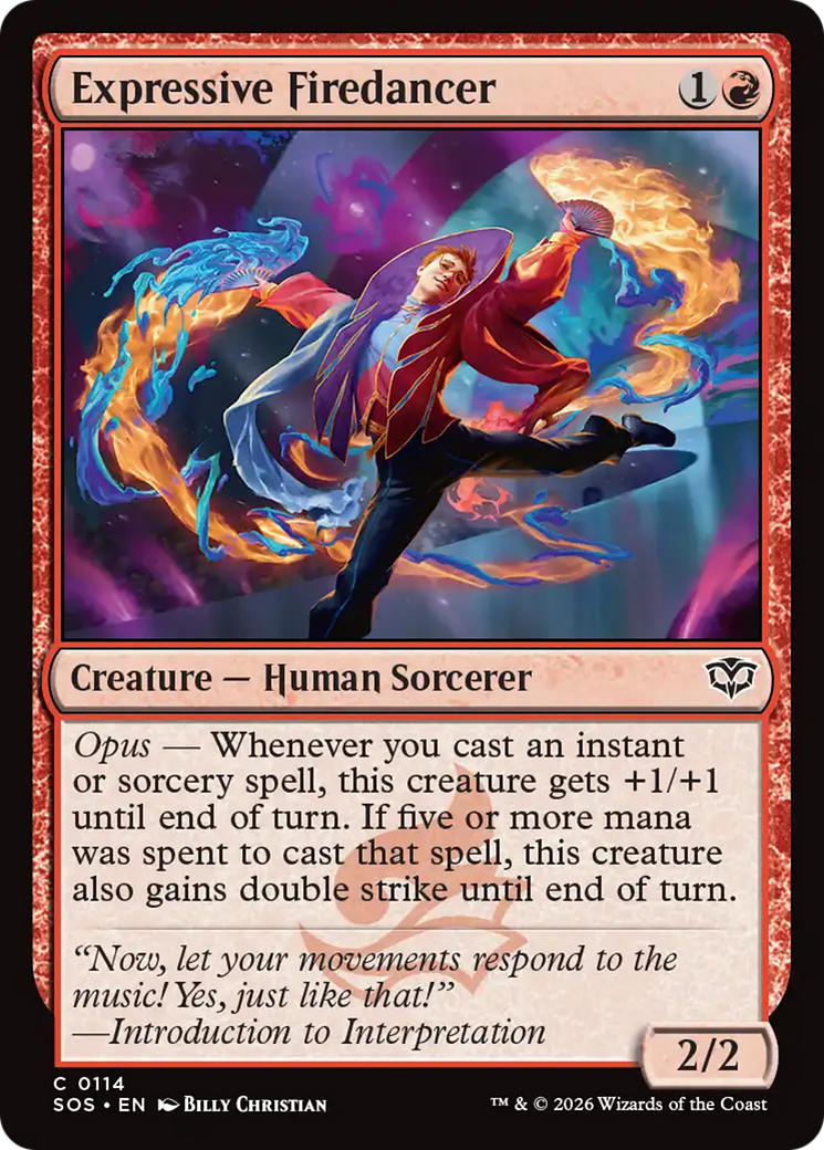 Expressive Firedancer [Secrets of Strixhaven] | Deep Dive Games St. Marys