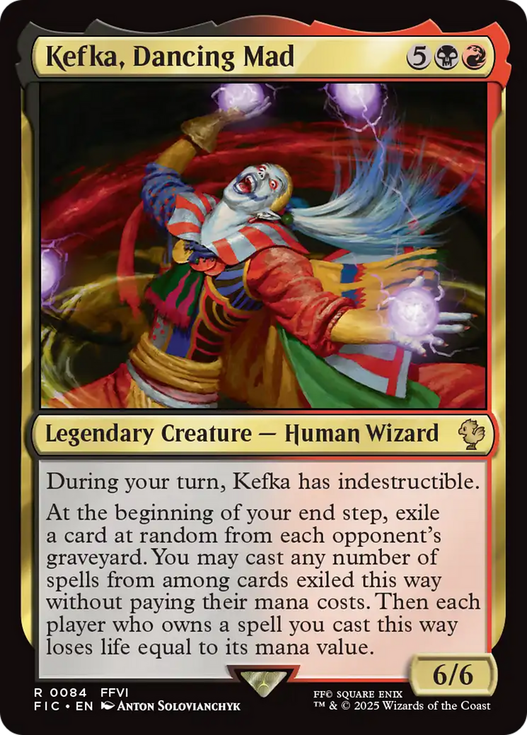 Kefka, Dancing Mad [FINAL FANTASY Commander] | Deep Dive Games St. Marys