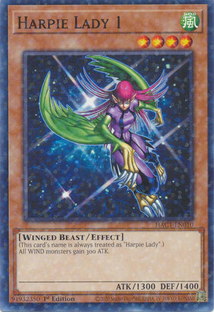 Harpie Lady 1 (Duel Terminal) [HAC1-EN010] Common | Deep Dive Games St. Marys