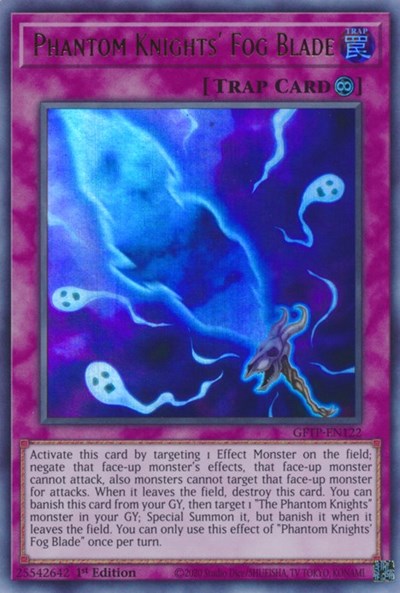 Phantom Knights' Fog Blade [GFTP-EN122] Ultra Rare | Deep Dive Games St. Marys