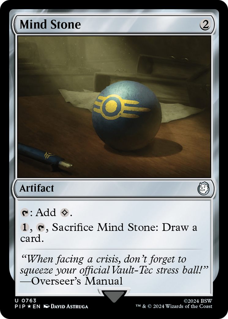 Mind Stone (Surge Foil) [Fallout] | Deep Dive Games St. Marys