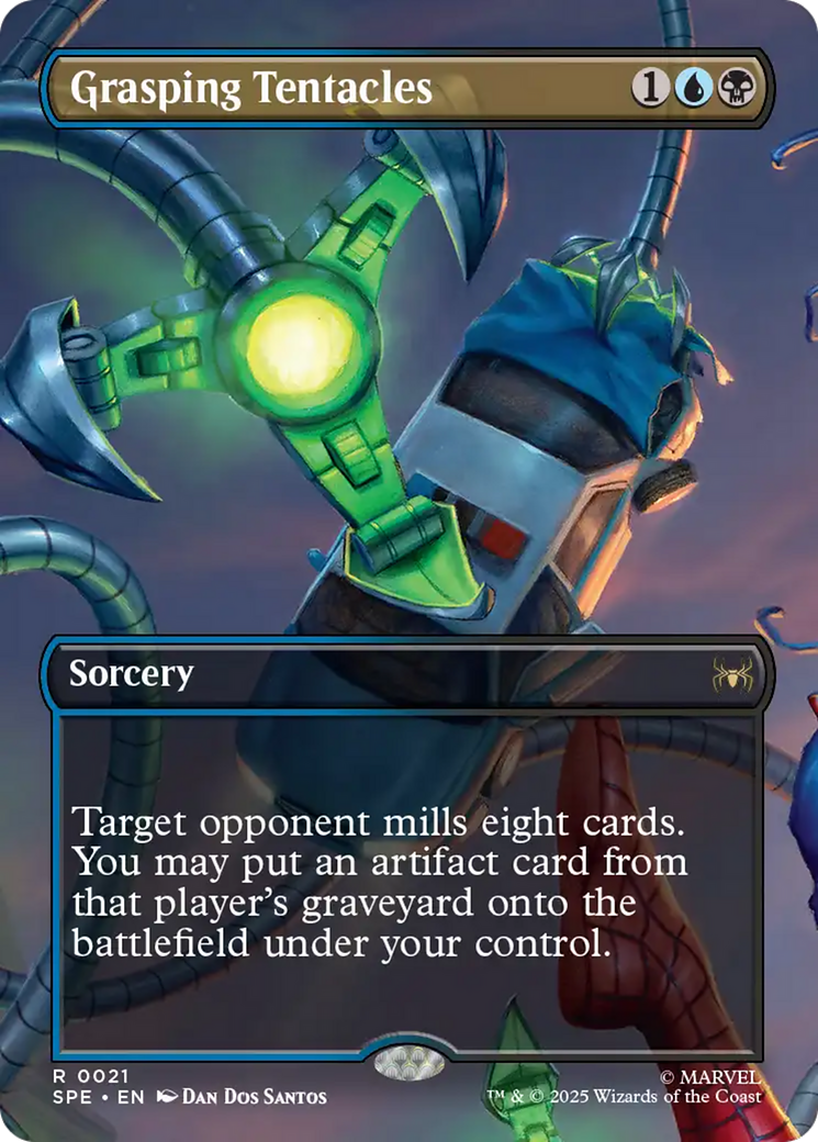 Grasping Tentacles (Borderless) [Marvel's Spider-Man: Eternal-Legal] | Deep Dive Games St. Marys