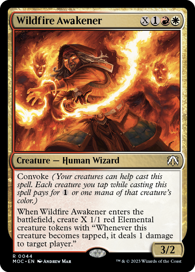 Wildfire Awakener [March of the Machine Commander] | Deep Dive Games St. Marys