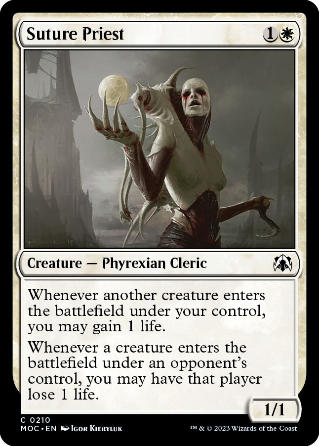 Suture Priest [March of the Machine Commander] | Deep Dive Games St. Marys