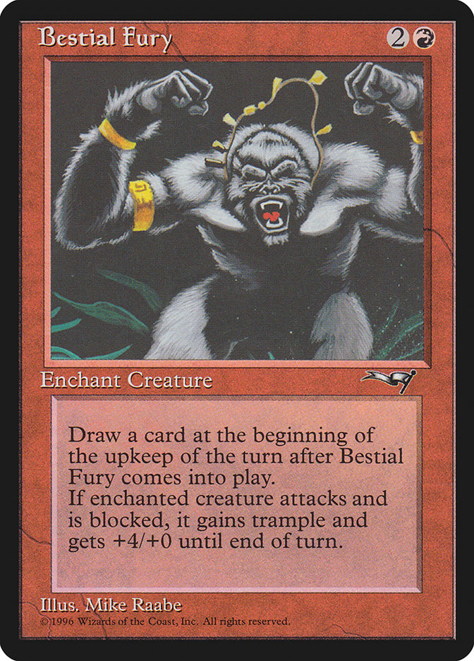 Bestial Fury (Fists Raised) [Alliances] | Deep Dive Games St. Marys