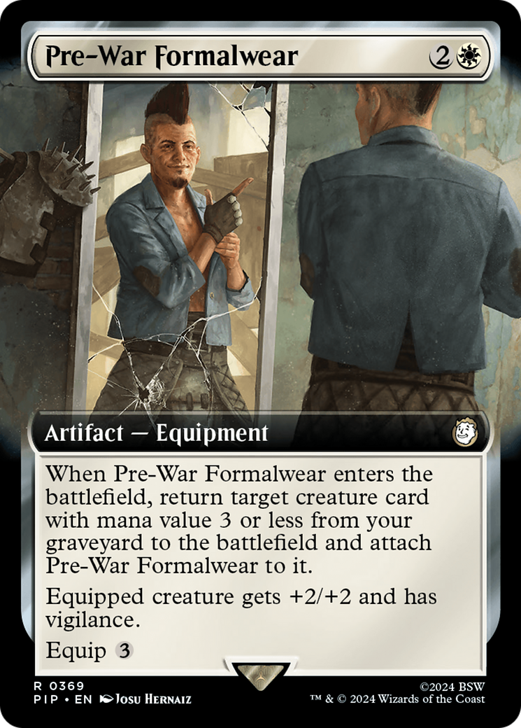 Pre-War Formalwear (Extended Art) [Fallout] | Deep Dive Games St. Marys