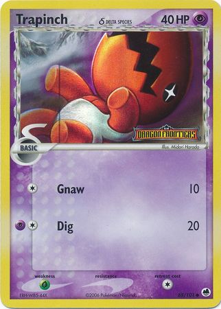 Trapinch (68/101) (Delta Species) (Stamped) [EX: Dragon Frontiers] | Deep Dive Games St. Marys
