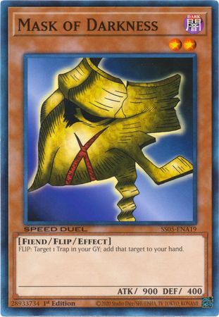 Mask of Darkness [SS05-ENA19] Common | Deep Dive Games St. Marys