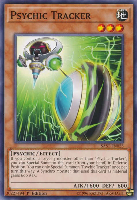 Psychic Tracker [SAST-EN025] Common | Deep Dive Games St. Marys