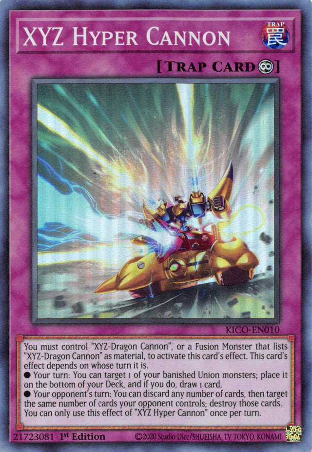 XYZ Hyper Cannon (Super Rare) [KICO-EN010] Super Rare | Deep Dive Games St. Marys