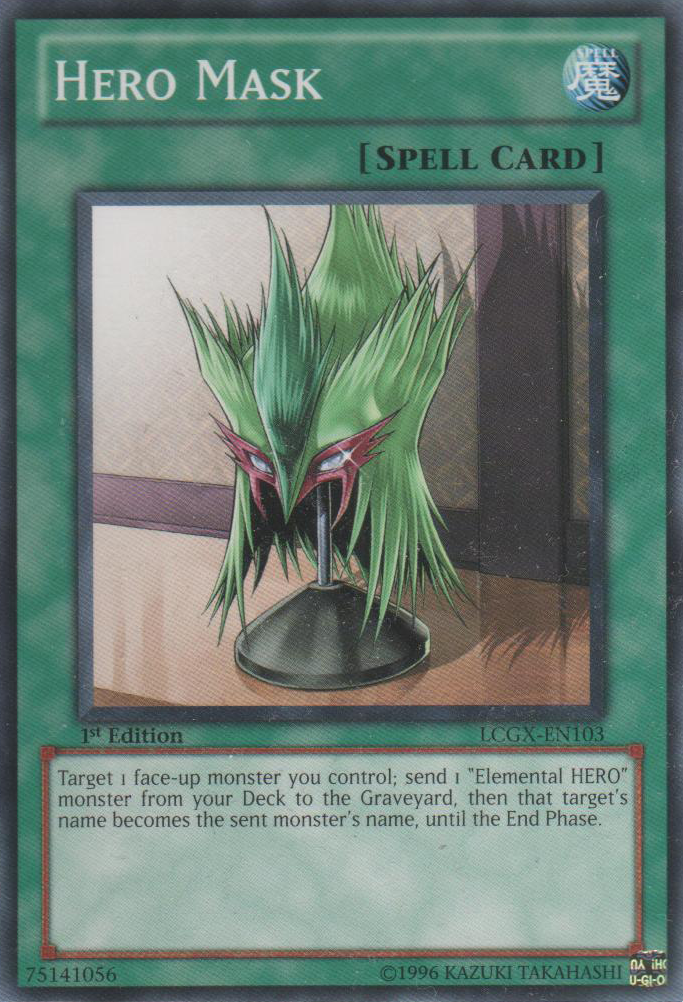 Hero Mask [LCGX-EN103] Common | Deep Dive Games St. Marys
